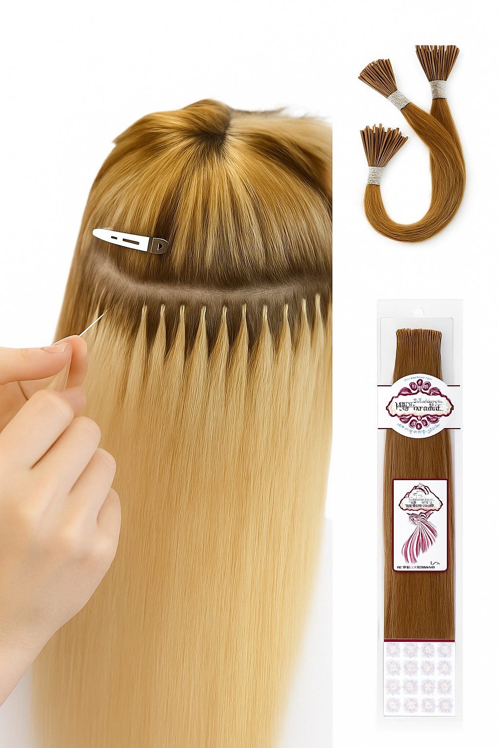 I-TIP EXTENSION (100pcs) Remy Human Hair Extensions