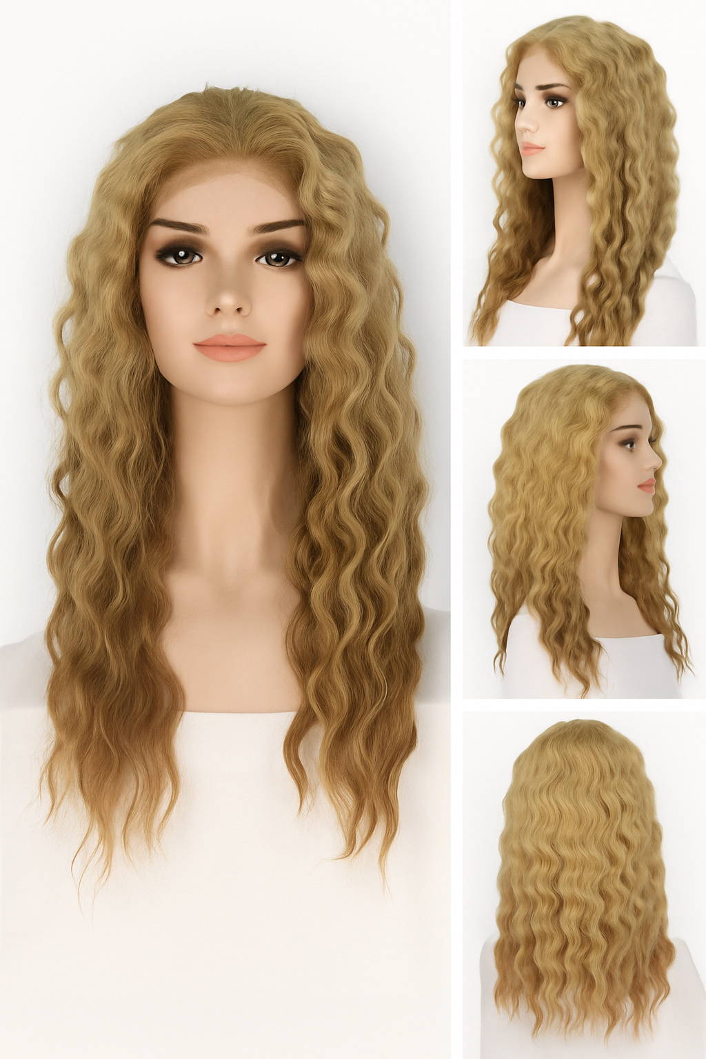 NANCY: Skin Lace Frontal Synthetic Wig