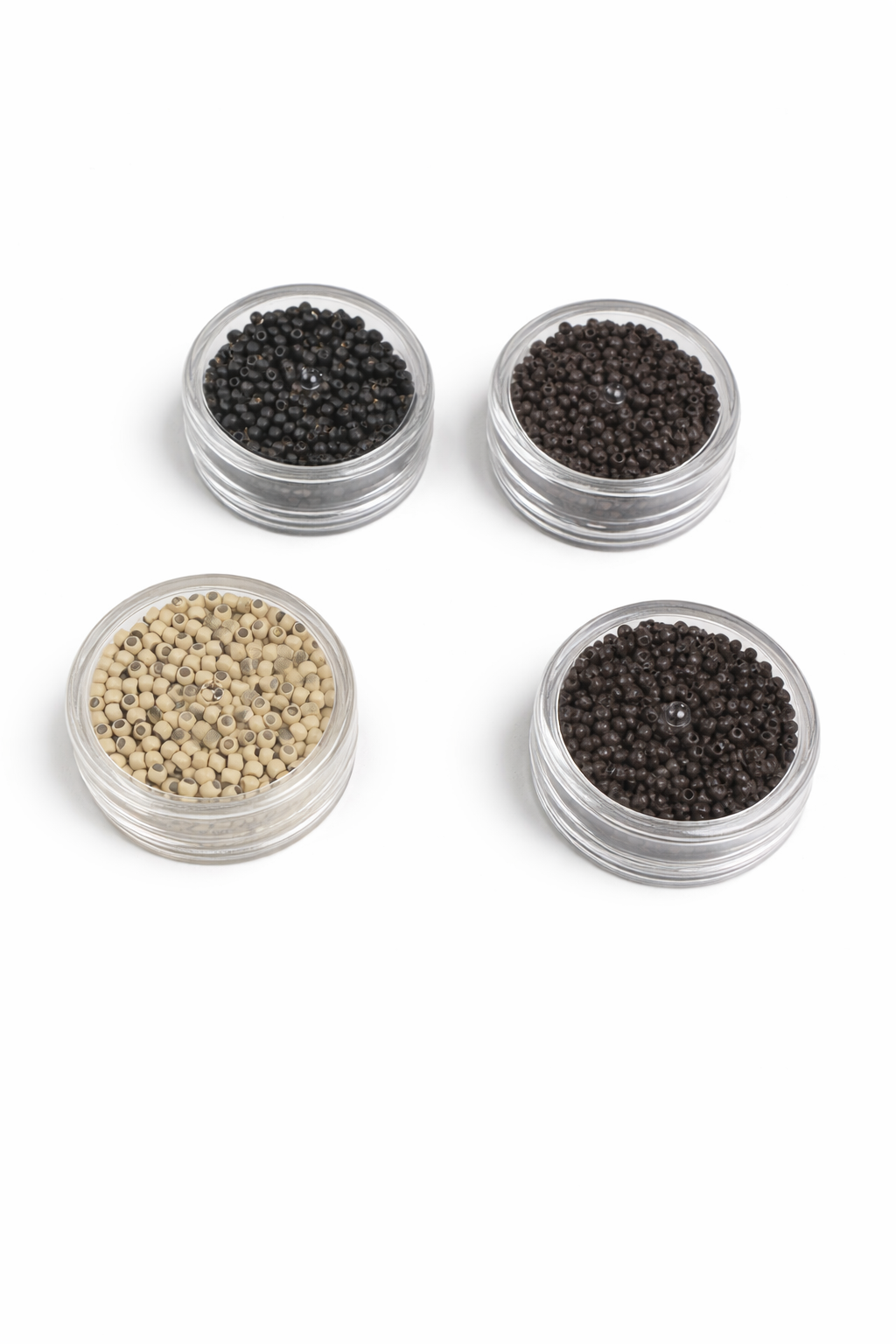 NaturalWay Nano Rings with Silicone Lining – Nano Link Beads for Hair Extensions (2000 PCS/Box)  Description: