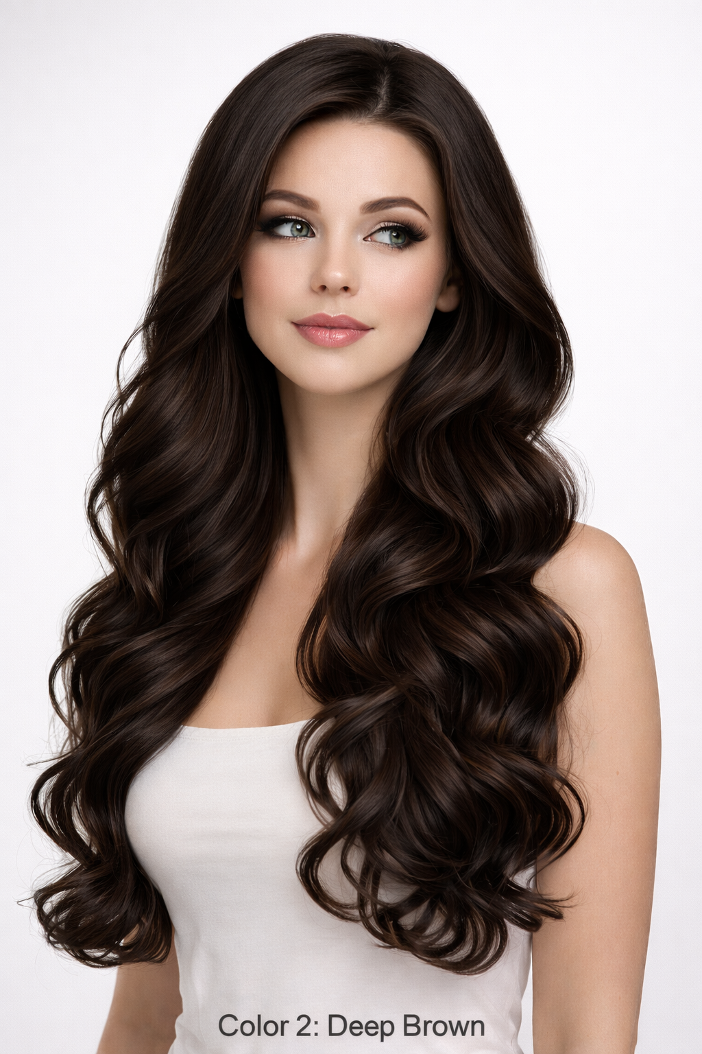Synthetic 7PCS Clip In BODY WAVE 20" Extensions