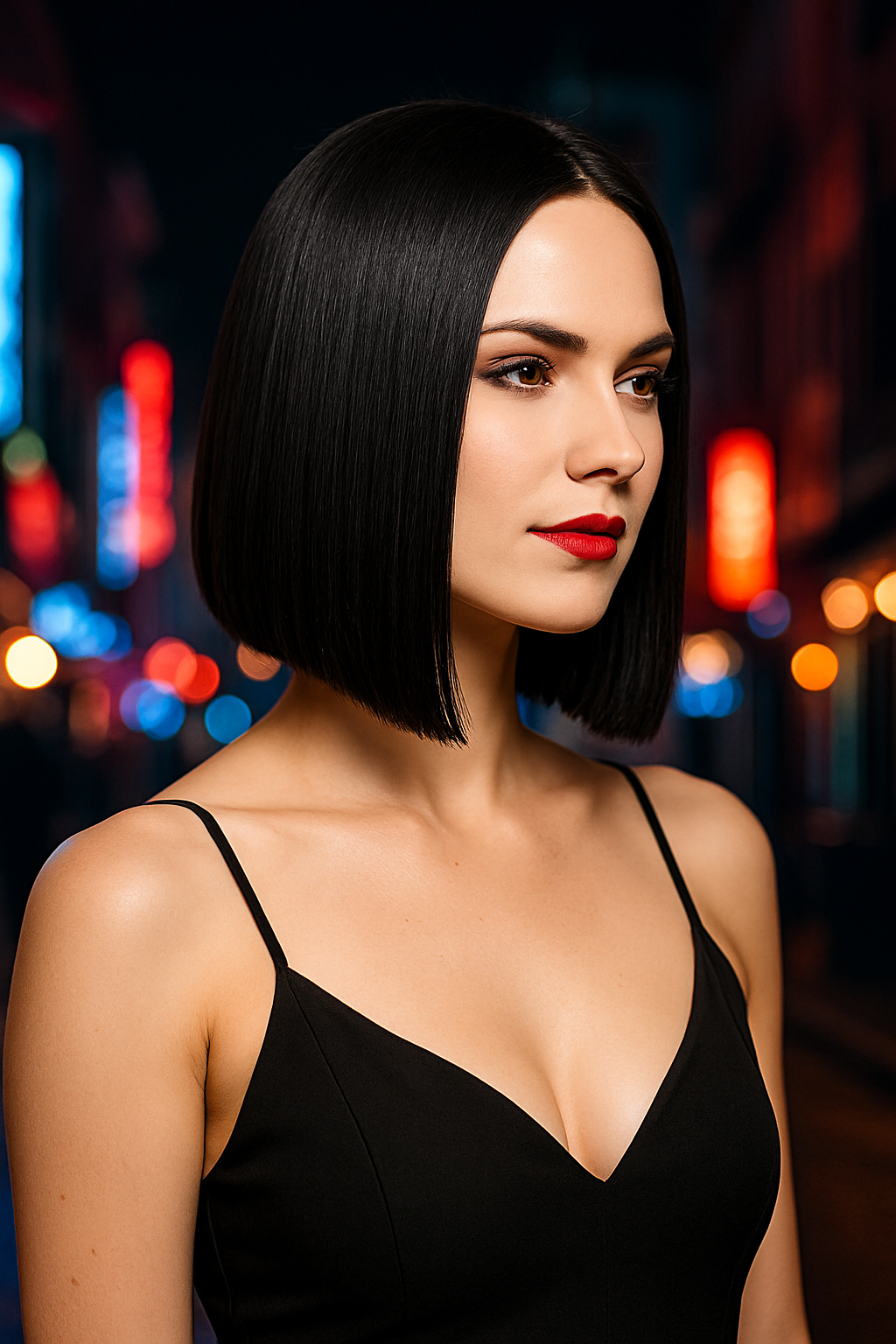 ABBY/S: Deep Part Lace Front Synthetic Wig