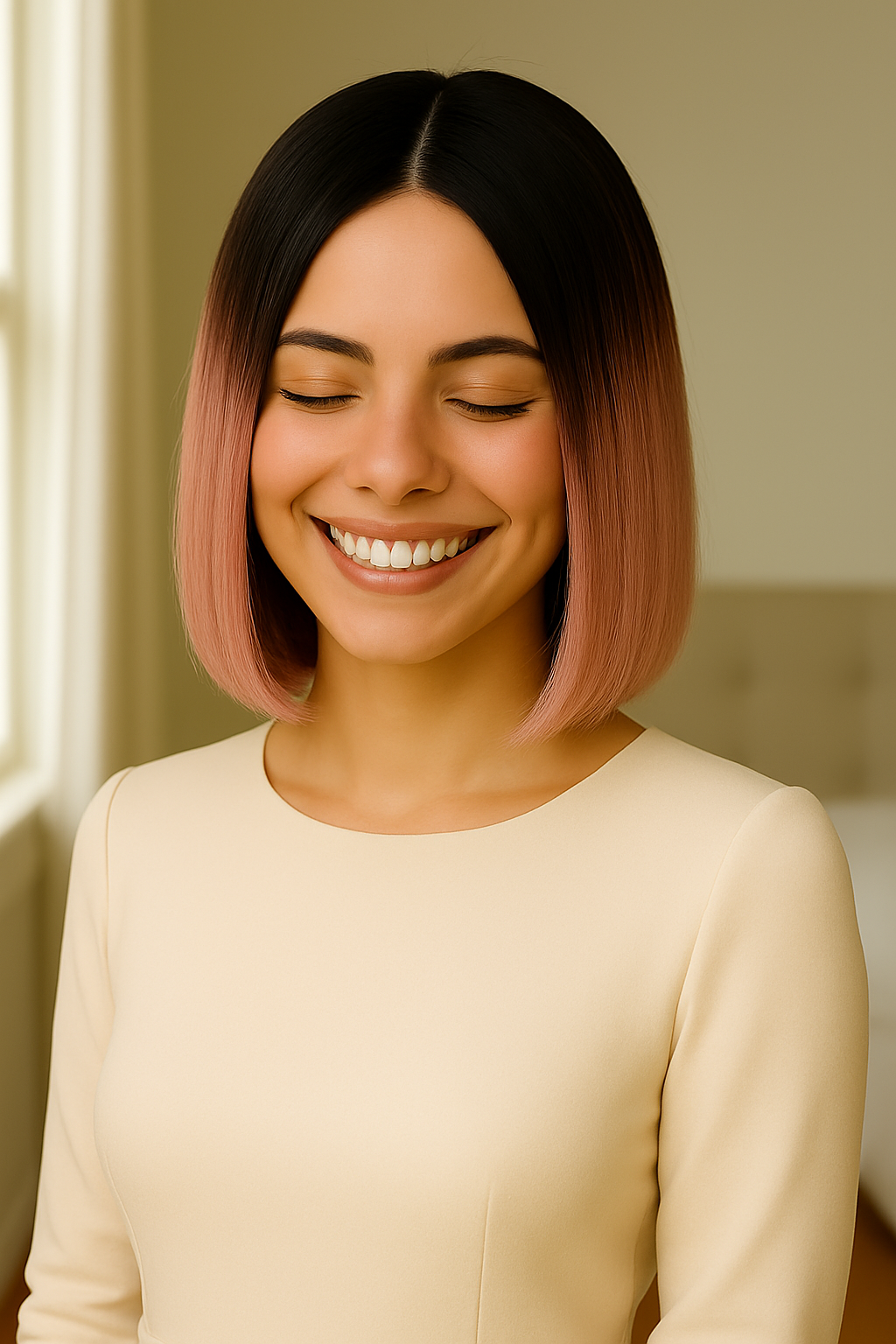 ABBY/S: Deep Part Lace Front Synthetic Wig