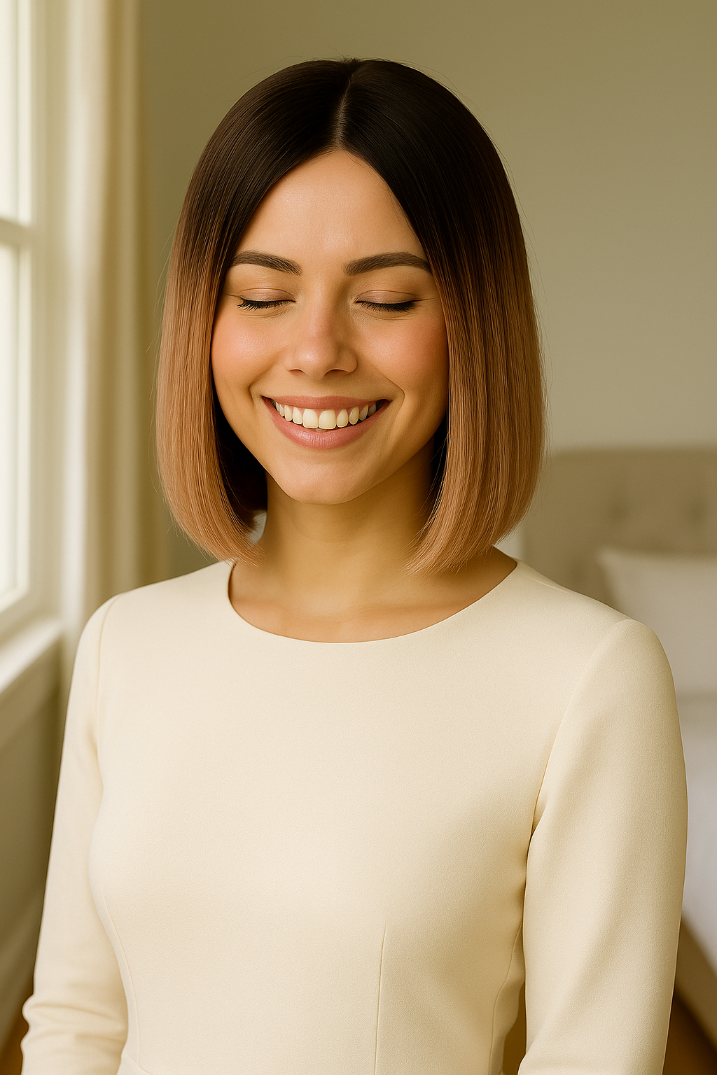 ABBY/S: Deep Part Lace Front Synthetic Wig