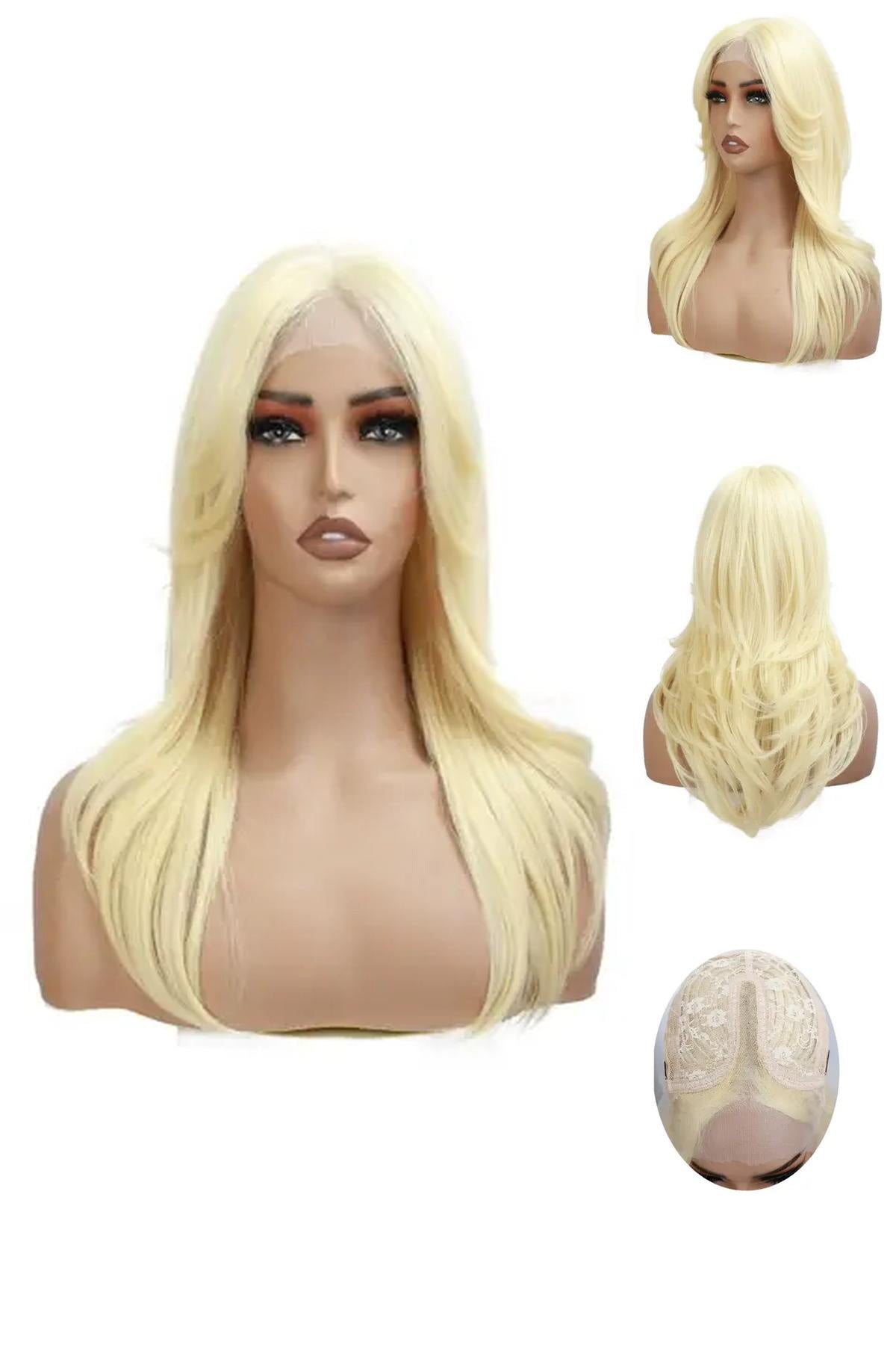 Ashley: Deep Part Lace Frontal Synthetic Wig