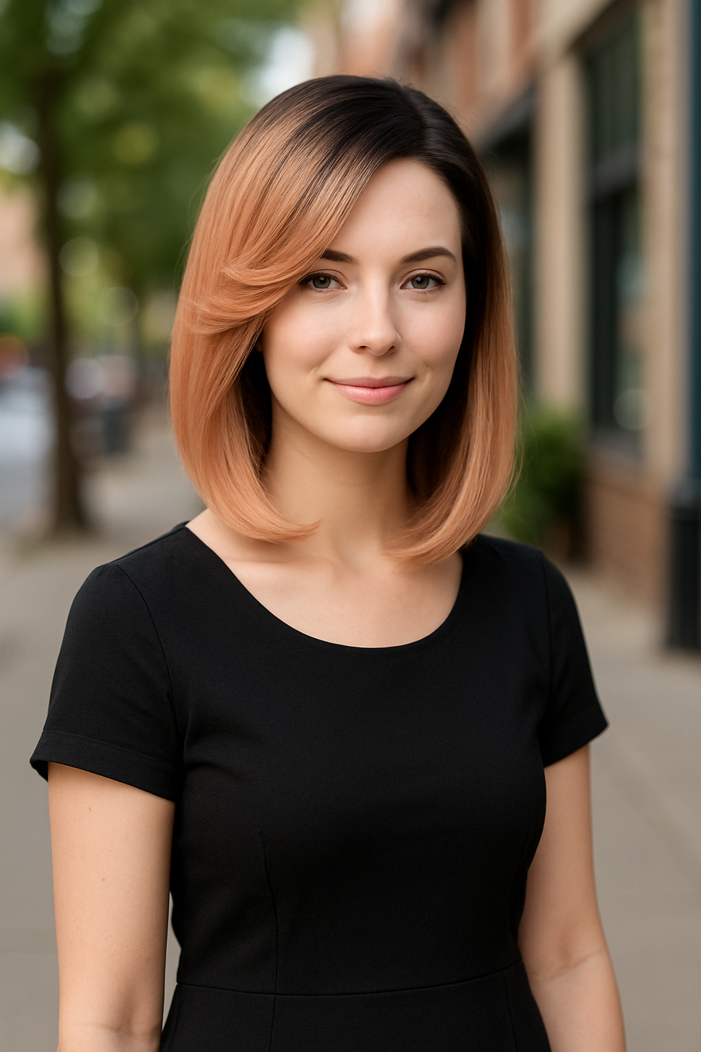 Amber: Skin Lace Frontal Synthetic Wig