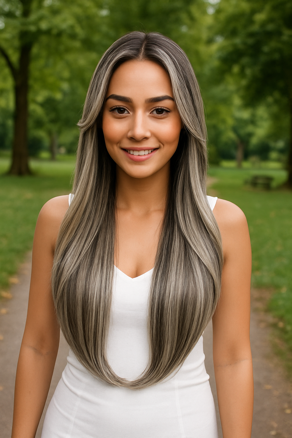 Allison: Deep Part Lace Frontal Synthetic Wig