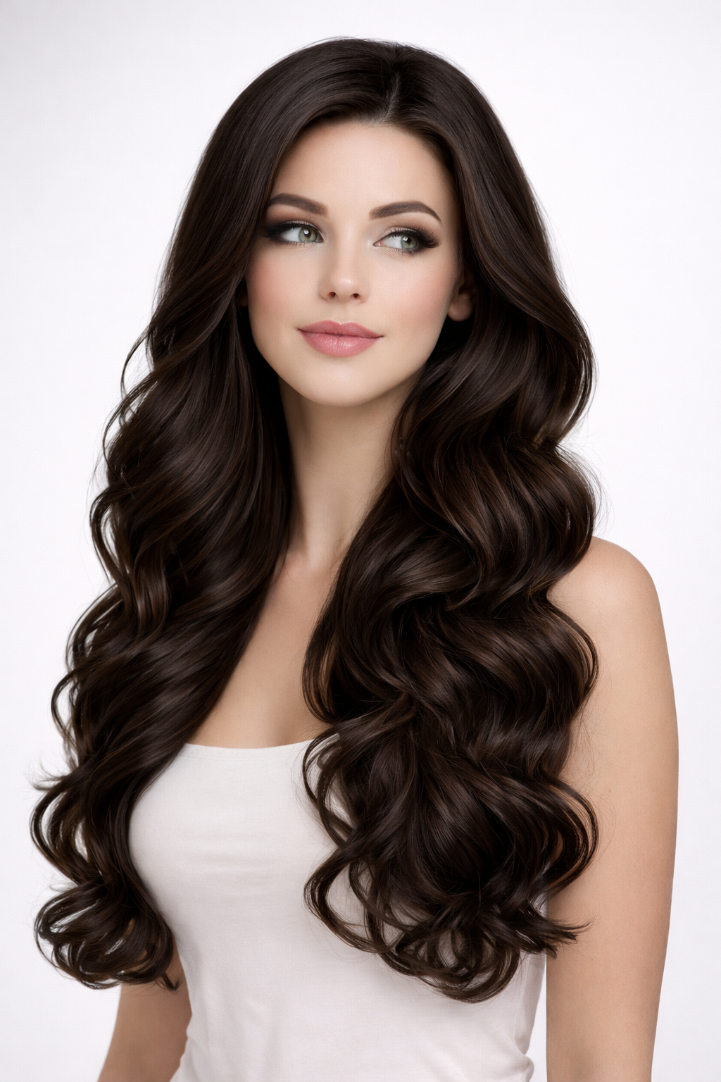 Synthetic 7PCS Clip In BODY WAVE 20" Extensions