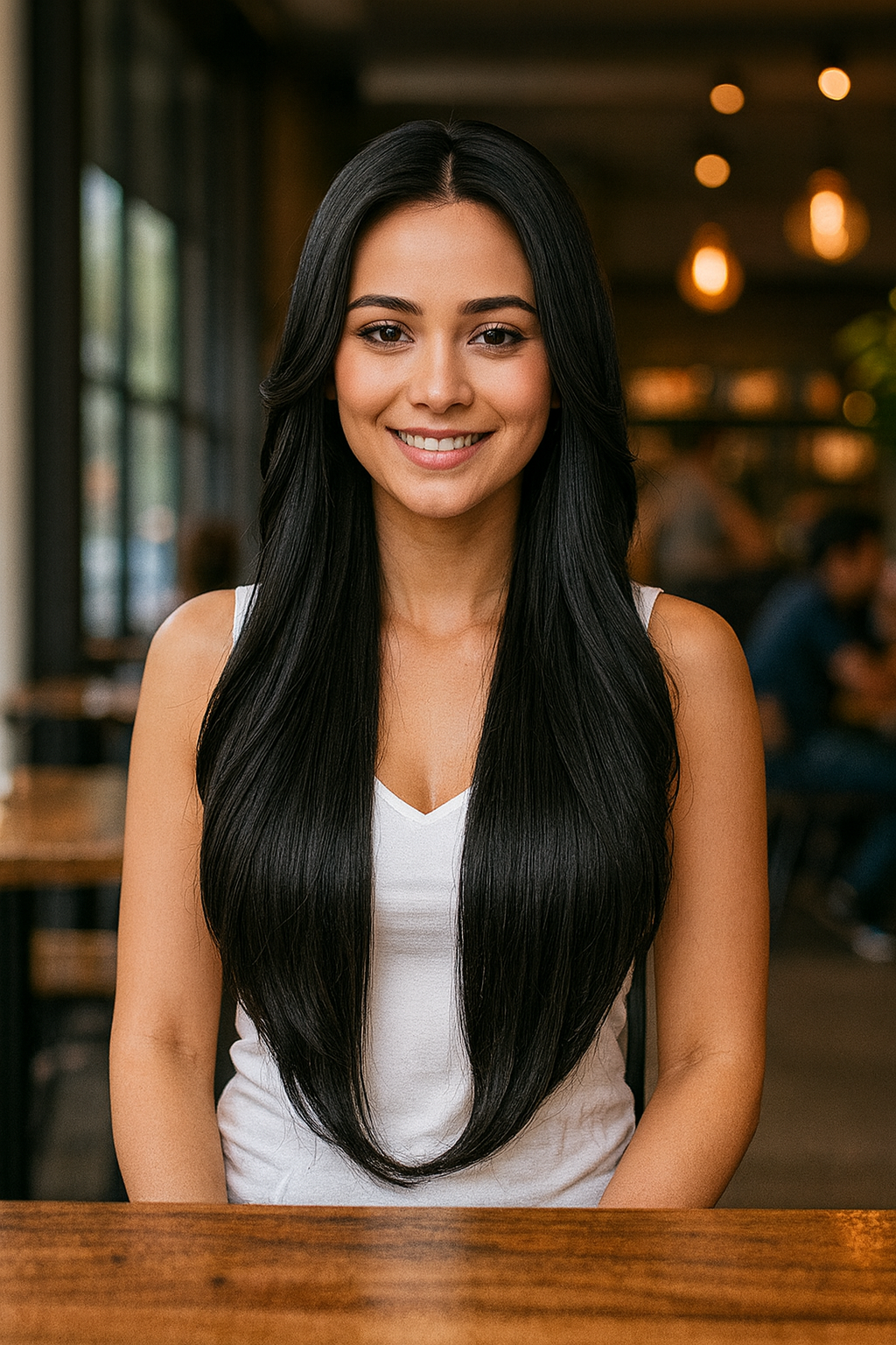 Allison: Deep Part Lace Frontal Synthetic Wig