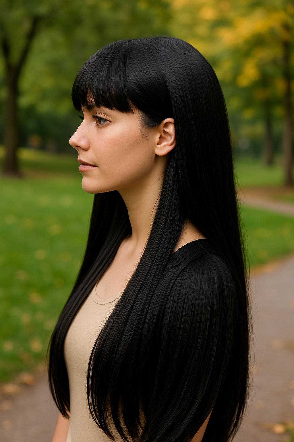 CRYSTAL: African American Daily Synthetic Wigs