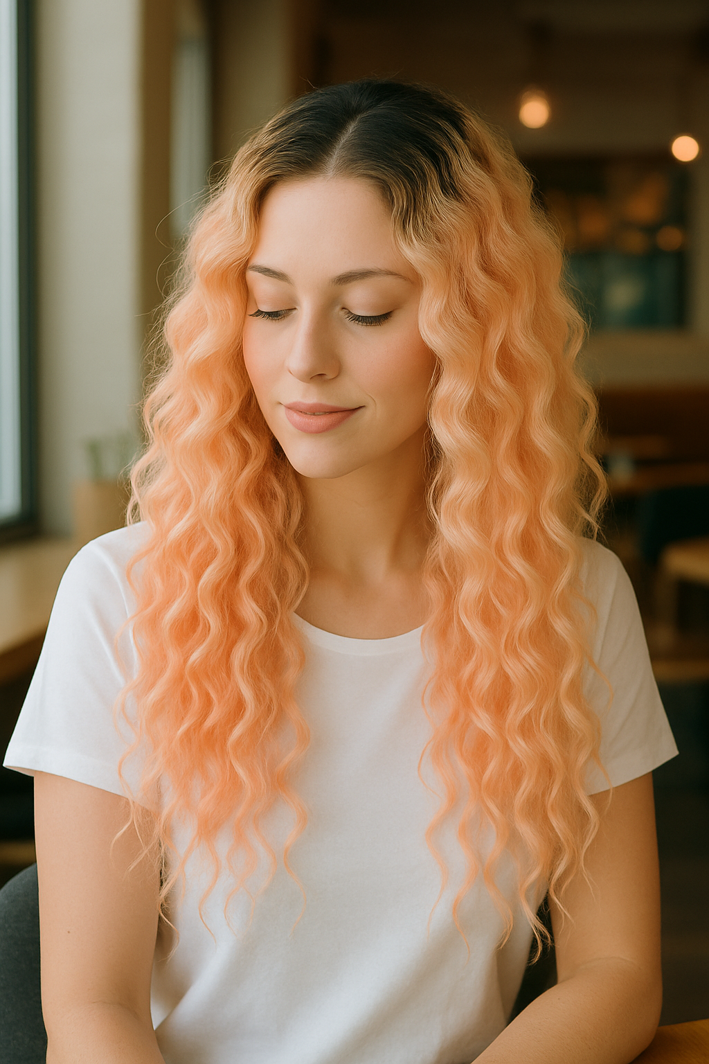 NANCY: Skin Lace Frontal Synthetic Wig