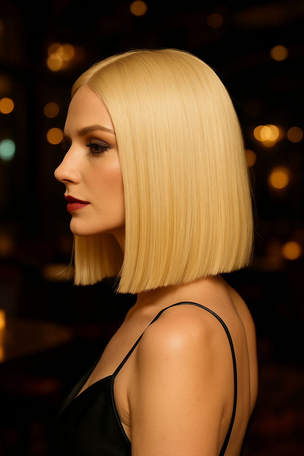 ABBY: Deep Part Lace Frontal Synthetic Wig
