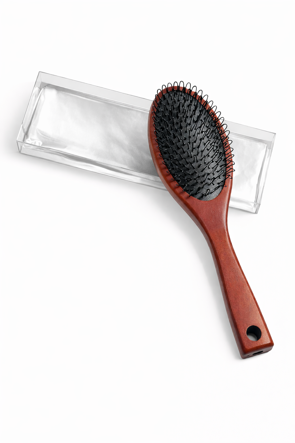 Loop-Lock Professional Hair Extension Brush – Wig & Extension Detangling Brush (1 PC)