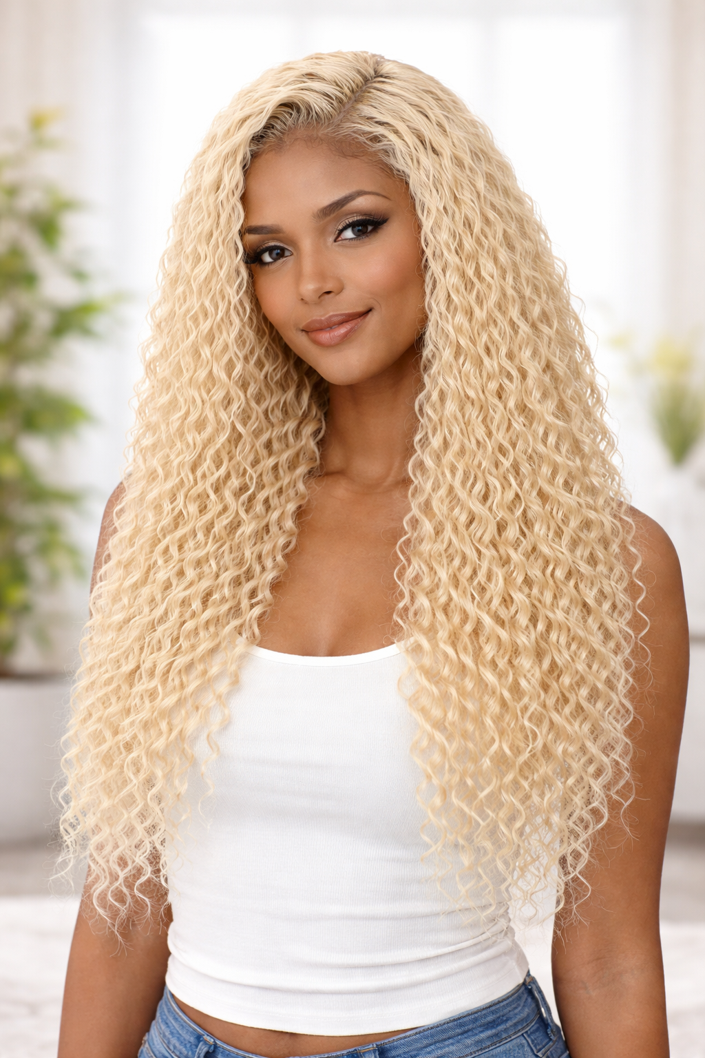 Synthetic 7PCS Clip in Water Wave 20" Extensions