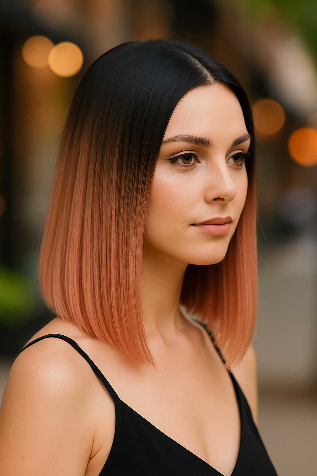 ABBY: Deep Part Lace Frontal Synthetic Wig