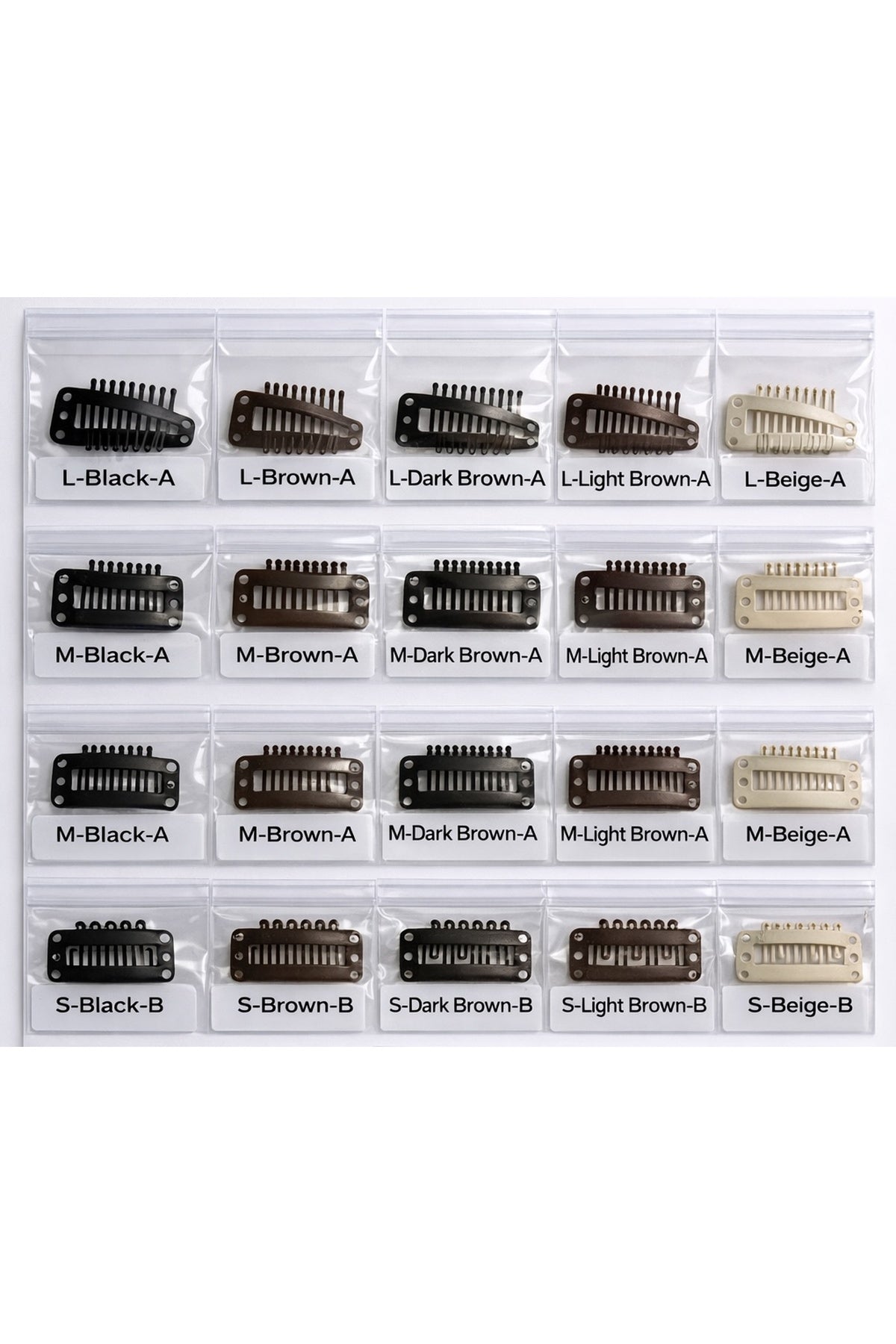 NaturalWay Weave Clips – Wig & Hair Extension Clips