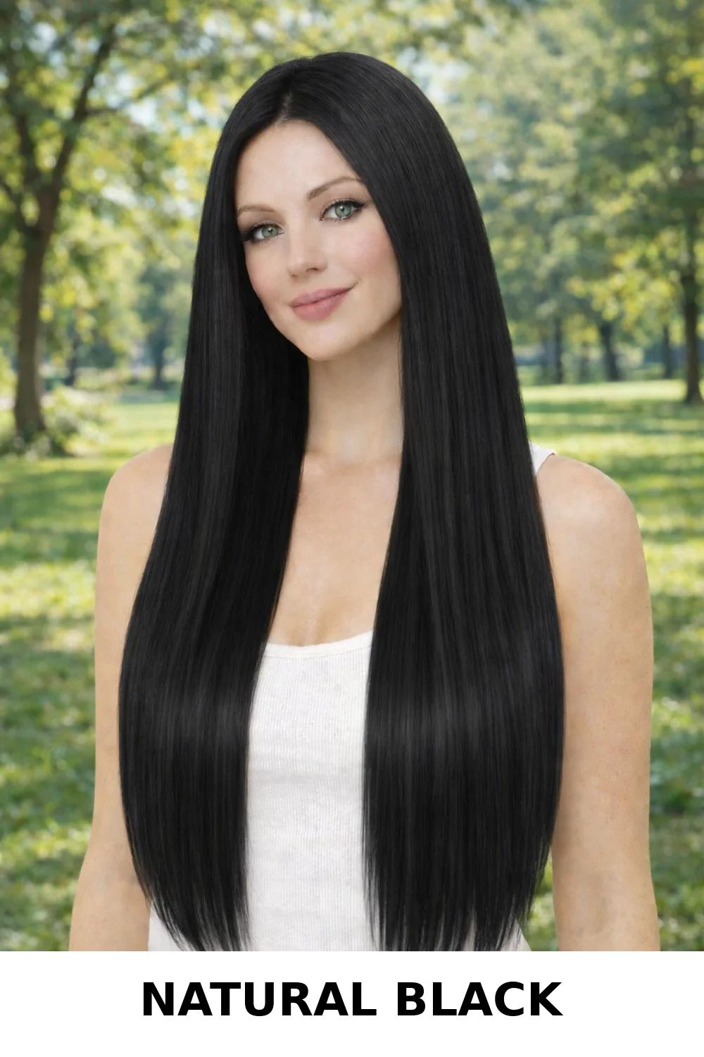 100% Unprocessed Human Hair Extensions 7PCS Clip In  18" 20"