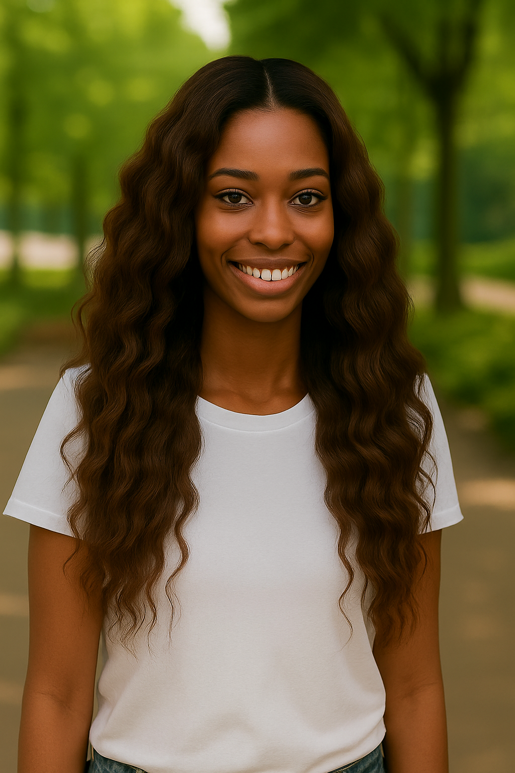NANCY: Skin Lace Frontal Synthetic Wig