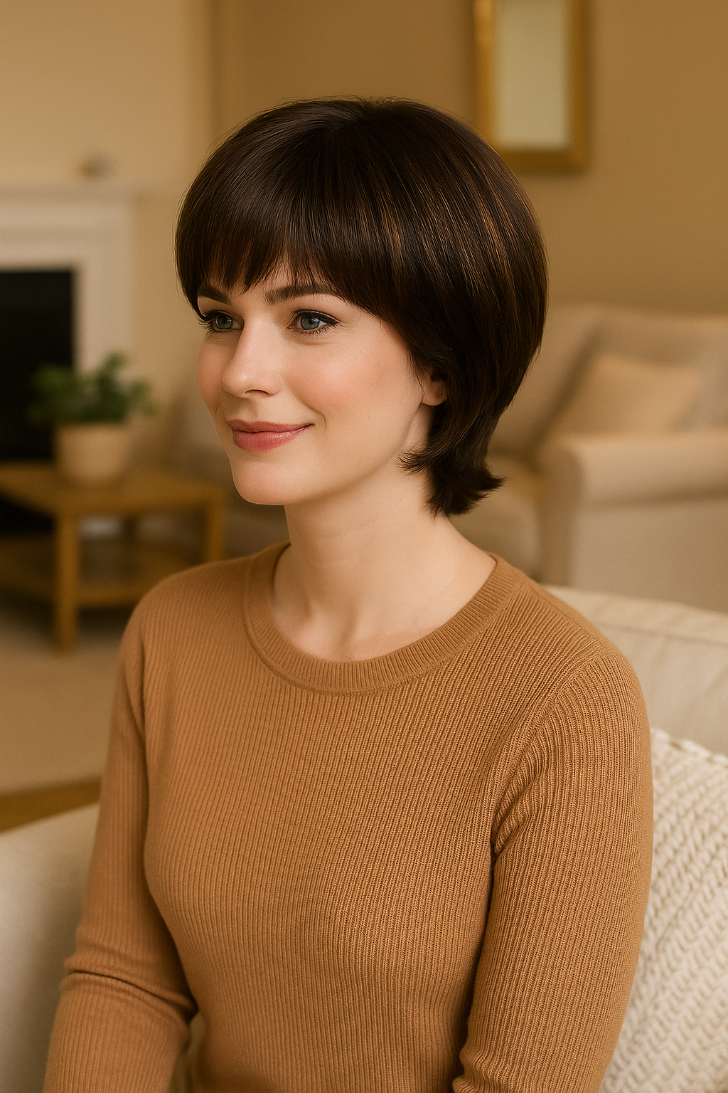 EMILY: 100% Human Hair Daily wig