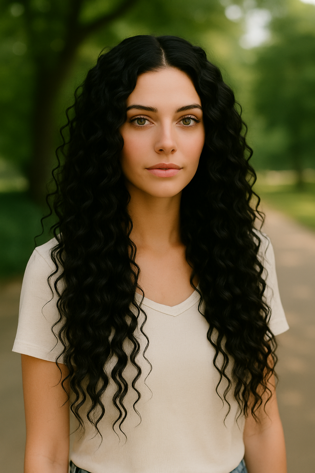Synthetic 7PCS Clip in Deep WAVE 20" Extensions