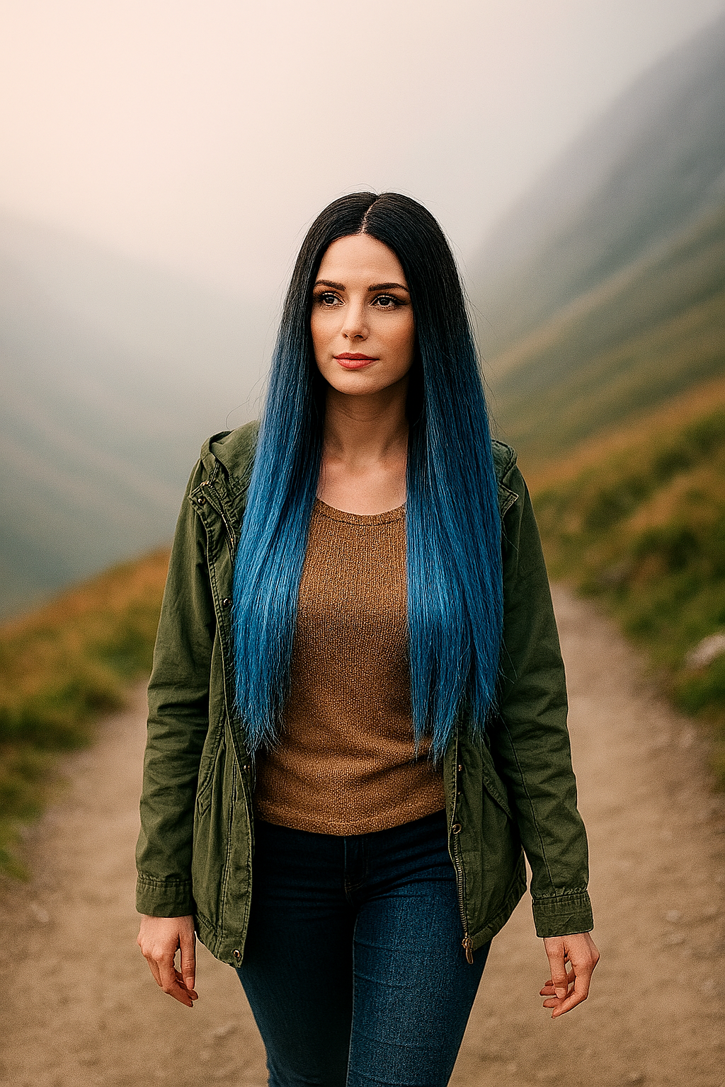 ZANNA: Skin Lace Frontal Synthetic Wig-Limited Stock