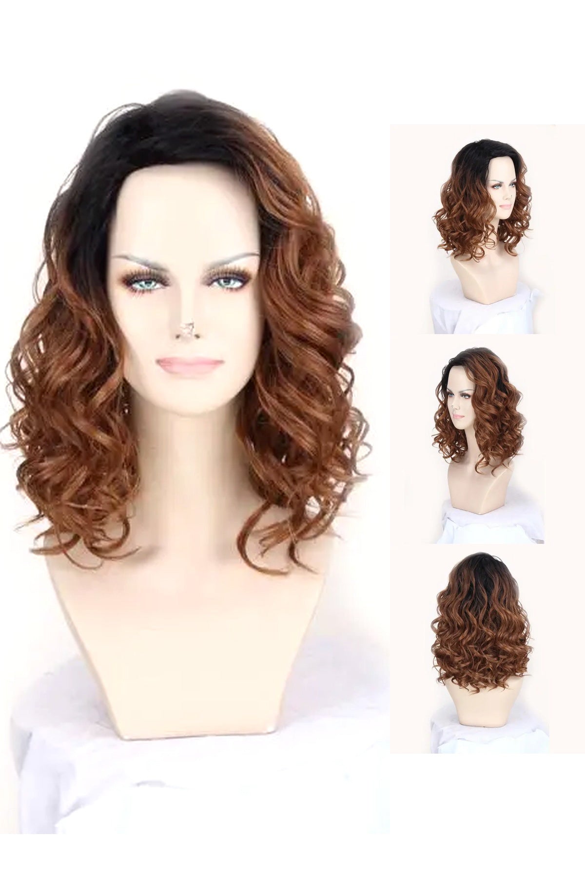 CAMILLE: African American Daily Synthetic Wigs-Limited Stock