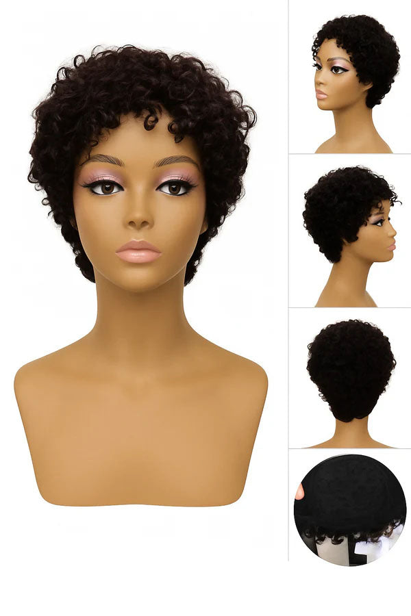 EVELYN: 100% Human Hair Daily wig