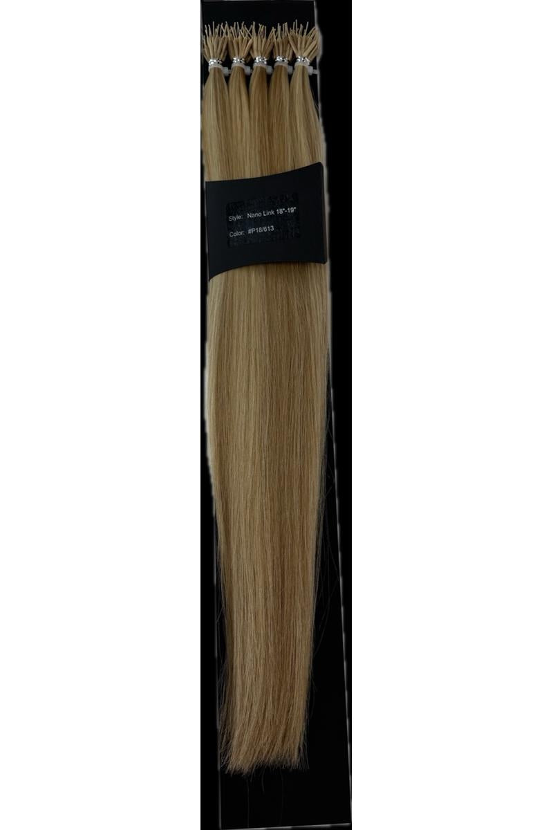 100% Cuticle Remy Human Hair Extensions Nano Link –  18” / 22” (100g)