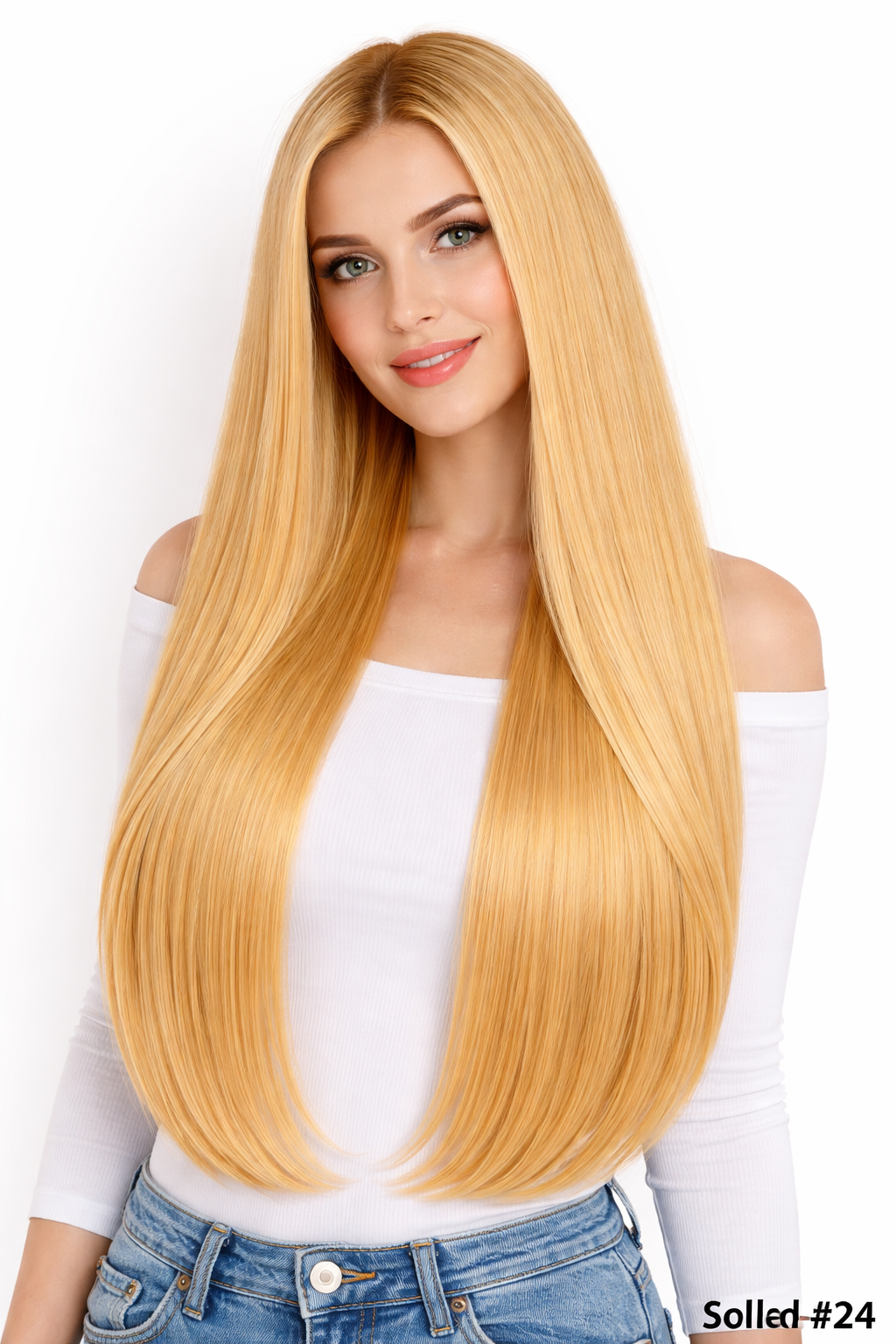 100% Human Weave European Straight 14" 16" 18" 20" 22" 24"