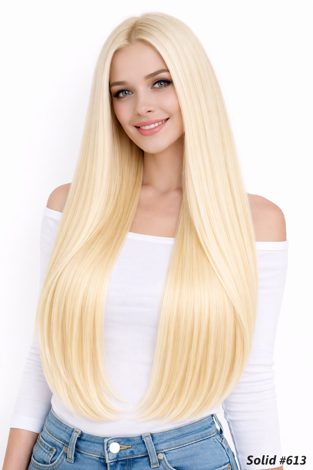 100% Human Weave European Straight 14" 16" 18" 20" 22" 24"