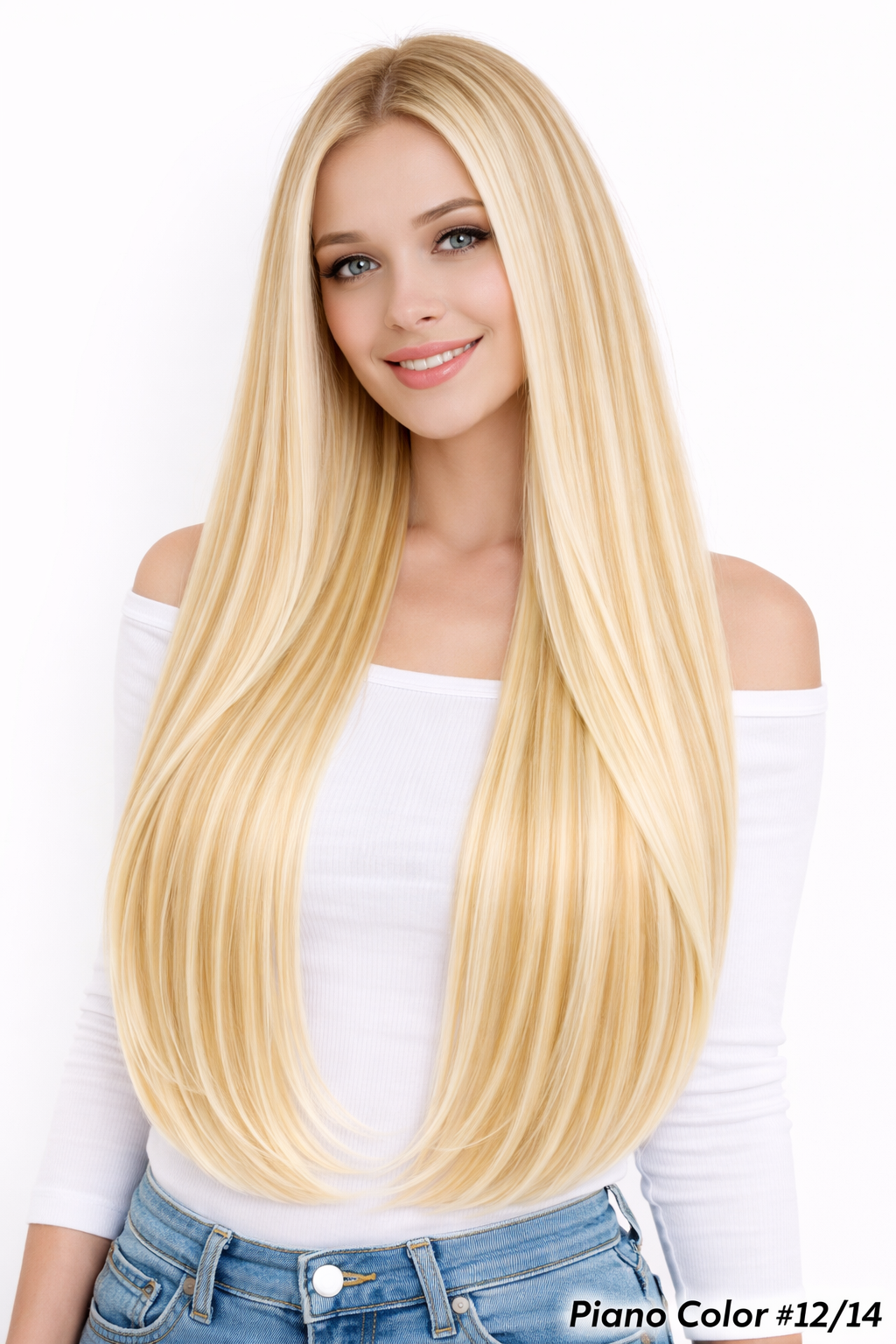 100% Human Weave European Straight 14" 16" 18" 20" 22" 24"