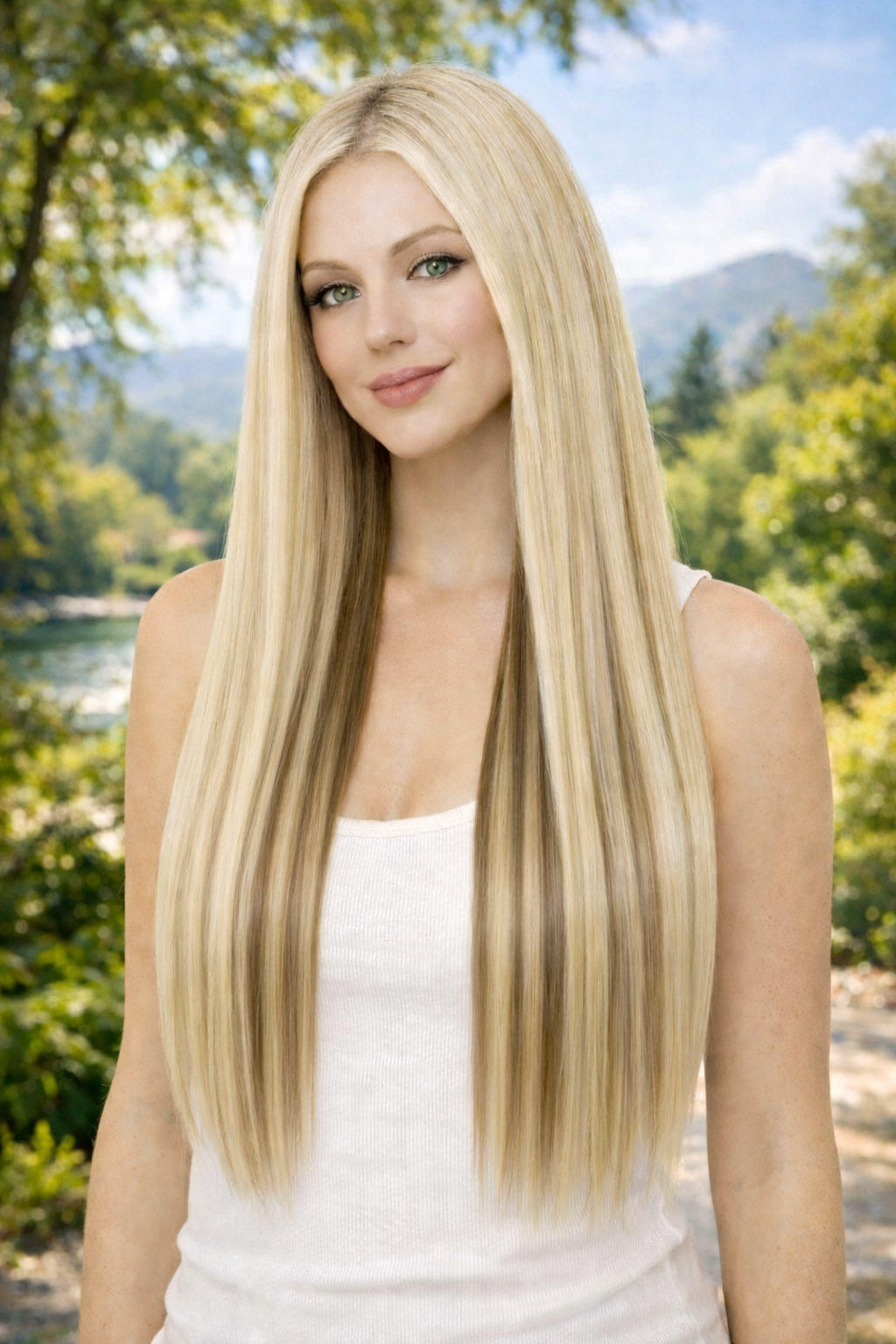 Hand Tied Weft – 100% Remy Cuticle Human Hair Weave ( Ultra Thin ) 20”  22”