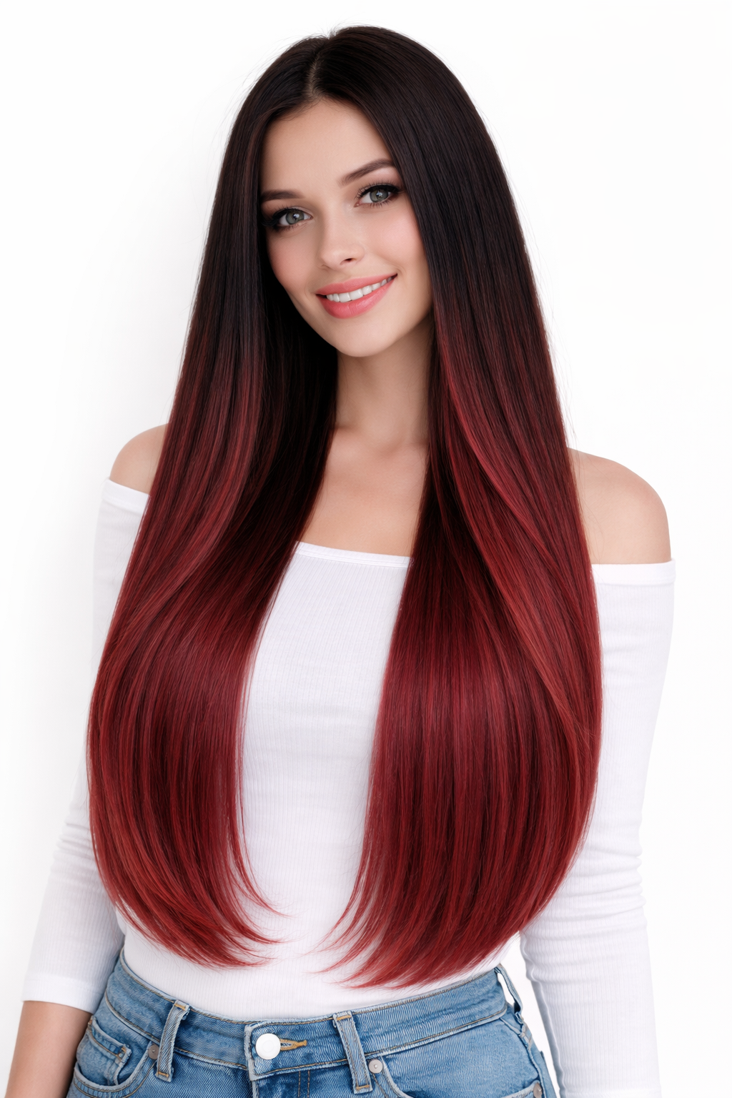 100% Human Weave European Straight 14" 16" 18" 20" 22" 24"