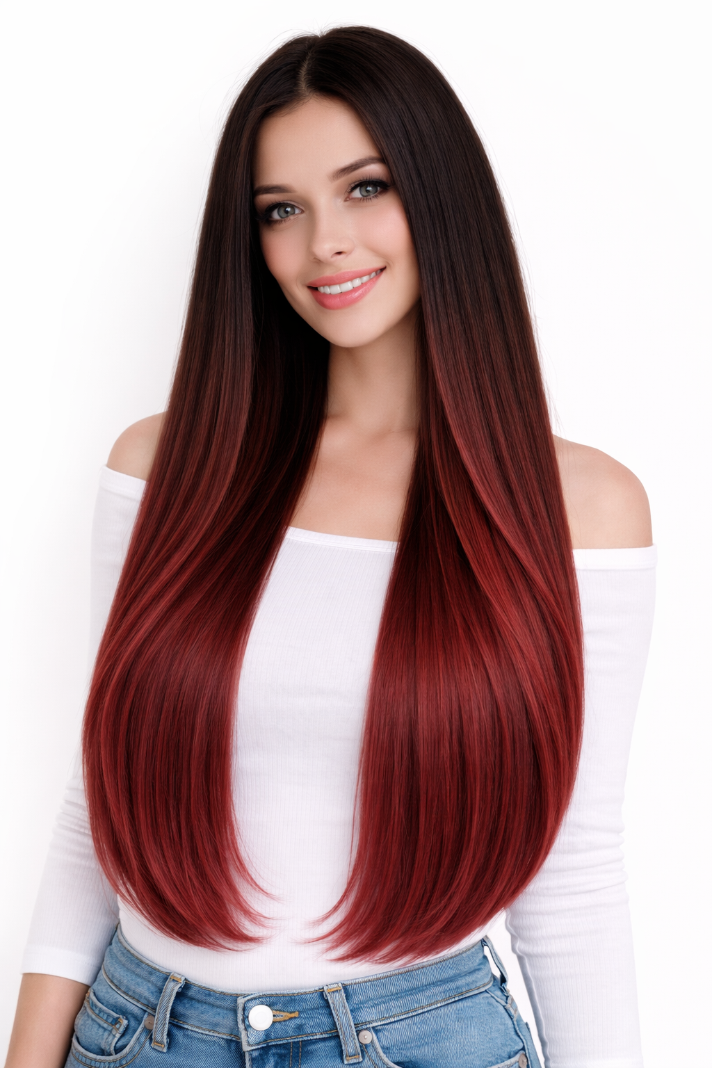 100% Human Weave European Straight 14" 16" 18" 20" 22" 24"